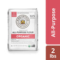 King Arthur 100% Organic All-Purpose Flour, Unbleached, 2 lb (Pack of 1) - Non-GMO Project Verified, No Preservatives