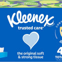 Kleenex Trusted Care Facial Tissues, 3 Flat Boxes, 160 Tissues per Box, 2-Ply (480 Total), Packaging May Vary