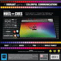 HUES and CUES - Vibrant Color Guessing Board Game for 3-10 Players Ages 8+, Connect Clues and Guess from 480 Color Squares