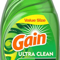 Gain Ultra Dishwashing Liquid Dish Soap, Original Scent, 38 fl oz