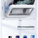 Lamicall Shower Phone Holder Waterproof - 480° Rotatable Retractable Adjustable Shower iPhone Case Holder, Bathroom Wall Phone Mount Stand Water Proof Anti Fog Case, Accessories for 4-7" Cellphones