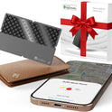 Apple MFi Certified (iOS Only) Bluetooth Tracker Smart Card for Apple Find My iPhone Wallet GPS Tracker, 5-10 Years Staying Power, Keys Finder and Item Locator for Keys, Bags, Passport