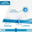 20-Pack Vacuum Storage Bags with Hand Pump – Space Saver Bags for Comforters, Blankets & Clothes