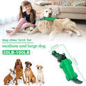 Dog Chew Toys for Aggressive Chewers -Tough Dog Toy to Reduce Pet Anxiety and Boredom for Small, Medium, Large Breed
