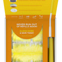 Swiffer Duster Heavy Duty Dusting Kit, Cleaning Supplies, 3 ft Extended Handle, 1 Duster, 12 Refills