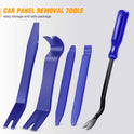 GOOACC 5PCS Auto Trim Removal Tool Kit No-Scratch Pry Tool Kit for Car Door Clip Panel & Audio Dashboard Dismantle -5PCS