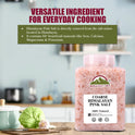 Himalayan Chef Pink Himalayan Salt Coarse Grain, 5 lbs Plastic Jar - Pure, Natural, Kosher, Mineral-Rich, Ideal for Grinder Refills, Cooking, Seasoning