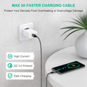 etguuds USB to USB C Cable 3ft, 2-Pack USB A to Type C Charger Cord Fast Charging for Samsung Galaxy A15 A25 A35 A55 A54, S24 S23 S22 S21 S20 S10 S10E, Note 20 10, Moto G, for iPhone 16 15, Gray