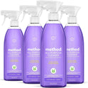 Method All-Purpose Cleaner Spray, French Lavender, Plant-Based and Biodegradable Formula Perfect for Most Counters, Tiles and More, 28 Fl Oz, (Pack of 4)
