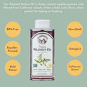La Tourangelle, Roasted Walnut Oil, Plant-Based Source of Omega-3 Fatty Acid, Cooking, Baking, & Beauty, 16.9 Fl Oz
