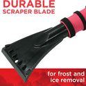 Mallory 532 26 Inch Snow Brush with Ice Scraper for Cars, Trucks, SUVs, RVs, and More (Colors May Vary)
