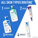 CeraVe Daily Moisturizing Lotion for Dry Skin, Body Lotion & Face Moisturizer with Hyaluronic Acid and Ceramides, Daily Moisturizer, Fragrance Free, Oil-Free, 19 Ounce