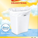 Glad Medium Kitchen Drawstring Trash Bags, 8 Gal, Fresh Clean Scent, 80 Ct (Package May Vary)
