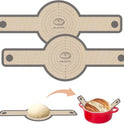 Silicone Bread Sling for Dutch Oven, 2 PCS Non-Stick & Easy Clean Reusable Sourdough Mat, Sourdough Bread Baking Supplies, Tools ＆ Accessories