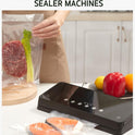 Syntus Vacuum Sealer Bags, 150 Gallon 11" x 16" and Quart 8" x 12" and Pint 6" x 10" Commercial Grade PreCut Bag, BPA Free Food Vac Bags for Storage, Meal Prep or Sous Vide
