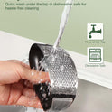 Vantic Garlic Press Rocker - Stainless Steel Garlic Crusher, Mincer and Chopper with Peeler & Scraper, Easy Kitchen Gadget for Effortless Smashing