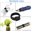 60 PCS 6 Inches Reusable Cable Ties, Adjustable Cord Straps Wire Organizer Cord Wrap and Hook Loop Cable Management