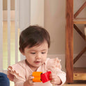 Fisher-Price Stacking Toy Baby's First Blocks Set of 10 Shapes for Sorting Play for Infants Ages 6+ Months