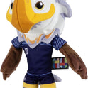 Jazwares FIFA World Cup 2026 USA 8-Inch Plush - Official Clutch Bald Eagle Mascot with Blue Uniform, Soft Collectible Toy for Fans - Ages 3+