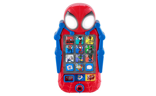 Spidey and His Amazing Friends Toy Phone for Toddler with Built-in Preschool Learning Games, Educational Toys for Toddlers