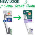 Scotch-Brite Odor Resist Soap Control Dishwand Brush, Non-Scratch Cleaning Brush with Scraper, Stands Upright, 1 Pack