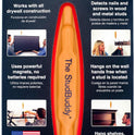 The Original StudBuddy® Magnetic Stud Finder - Made in the USA - Easy to Use Stud Finder - No Batteries Required - Powerful Magnet Stud Finder - Stud Finder for Drywall and Wood