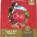 Purina ONE Dry Dog Food Lamb and Rice Formula - 8 lb. Bag - Cart Shape