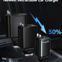 Retractable Car Charger Adapter for iPhone 17,4 in 1 Fast Charging Car Phone Charger,69W USB C Car Truck Accessories,Road Trip Essentials Gift for Men Women for iPhone 17 Pro Max/16/15/14/13/12,Galaxy