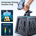 VICSEED [No.1 Powerful Suction] [Rally Racing-Grade Stability] Phone Holders for Your Car 2025 Upgraded Car Phone Holder Mount Truck Stand for Dashboard Windshield Vent for iPhone Samsung All Phones