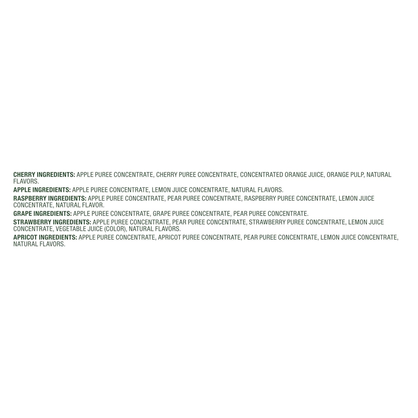 Black Forest, Stretch Island, Fruit Strips, Cherry, Apple, Raspberry, Grape, Strawberry, and Apricot, Zero Grams Added Sugar Non-GMO, 48 ct