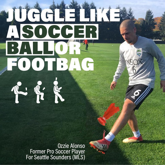 Kickit | The Original Birdie Soccer Trainer | Play Outdoors, Indoors or Backyard, Beach or Tailgate, All Ages Fun & Travel Friendly