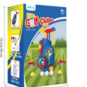 Liberry Toddler Golf Set, Upgraded Kids Golf Cart with Unique Shoulder Strap Design, Indoor Outdoor Sports Toys Gifts for Boys Girls 1 2 3 4 Years Old