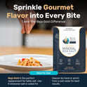 Baja Gold Mineral Sea Salt - Recommended by Gary Brecka - Fine Grind Salt for Cooking & Baking | Natural Baja Salt for Culinary Uses | Great for Finishing Dishes | 1 lb. Resealable Bag, 300+ Servings.
