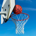 Basketball Net Outdoor,(7.16 oz) 12 Loops Professional Heavy Duty Basketball Net Replacement,All Weather Anti Whip, Suitable for Outdoor Standard 12 Loops Basketball Hoop