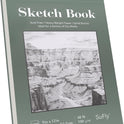 SuFly Sketch Book 9x12, Drawing Paper Pad-68lb/100gsm, Top Spiral Sketchbook Hardcover, 100 Sheets Sketch Pad for Kids Classroom Art Supplies for Adults-Sketchpad for Drawing, Illustration & Art Stuff