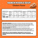 Maruchan Ramen Chicken, Instant Ramen Noodles, Ready to Eat Meals, 3 Oz, 24 Count