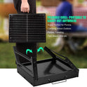 Barbecue Grill Portable BBQ Charcoal Grill Smoker Grill for Outdoor Cooking Camping Hiking Picnics Backpacking
