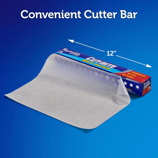 Reynolds Cut-Rite Wax Paper, 75 Square Foot Roll