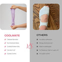 CoolMate Pilates Socks with Grips for Women, Yoga Socks, Crew Non Slip Women for Workout, Barre, Pilates Gifts