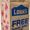 Lowe's 30 Gallon Heavy Duty Brown Paper Lawn and Refuse Bags for Home and Garden (10 Count), Large (LOWESLL)