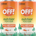 OFF! Outdoor Insect & Mosquito Repellent Fogger, Backyard Pretreat, Kills & Repels Insects in an up to 900 sq, ft, area, 16 oz (Pack of 2)