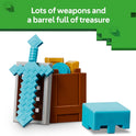 LEGO Minecraft The Illager Desert Patrol Toy Figures and Playset - Building Minecraft Toy for Kids, Boys and Girls, Ages 7+ - with 4 Figures for Pretend Play - Gift Idea for Birthdays - 21267