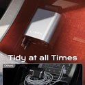 LISEN Retractable Car Charger, Birthday Gifts for Men Tech Gadgets 2026, 69W Cars Adapter USB C Fast Charger for iPhone 17, Car Accessories for Men Women Drivers, for iPhone 17 Pro Max Air 16 15 14 13