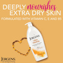 Jergens Ultra Healing Dry Skin Lotion, Hand and Body Moisturizer for Quick Absorption into Extra Dry Skin with Hydralucence Blend, Vitamins C, E and B5, White, 32oz