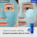Medicube Zero Pore Blackhead Mud Facial Mask - Skin Cooling & Pore Tightening - 3 Minute Quick Dry Formula with AHA, BHA, PHA, and Pore-Purifying Clay - Korean Mud Mask 3.52 oz