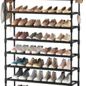 tall shoe rack for closet