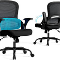 TRALT Office Chair - Ergonomic Office Chair with Back Support, Home Office Desk Chairs, 330lbs Wide Seat Big and Tall Office Chairs, Comfy Desk Chair for Work, Study, Office, Gaming (Black)