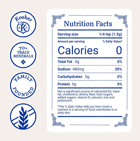 Celtic Sea Salt, Light Grey Mineral Sea Salt, 1 Pound Resealable Bag Unrefined Hydration, Hand-Harvested, Vital Minerals, Family Founded Since 1976