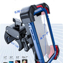 JOYROOM Motorcycle Phone Mount, [1s Auto Lock][100mph Military Anti-Shake] Bike Phone Holder for Bicycle, [10s Quick Install] Handlebar Phone Mount, Compatible with iPhone, Samsung, All Cell Phone