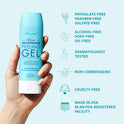 Ebanel Exfoliating Face Scrub Peeling Gel, Brightening Moisturizing Cleanser, Dead Skin Remover for Face, Exfoliating Facial Wash with Centella, Hyaluronic Acid, Vitamin C & E